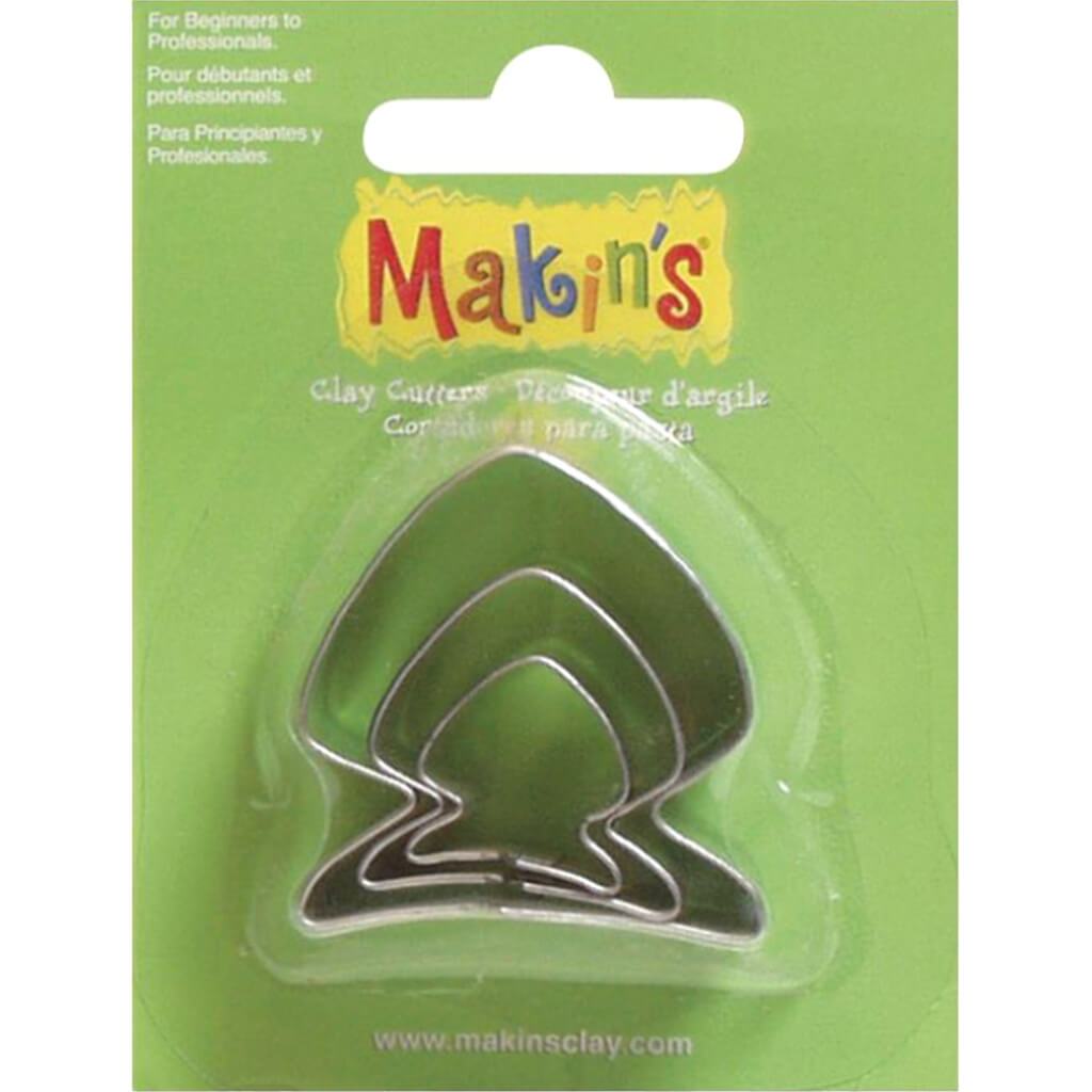 Makin's Clay Cutters 3/Pkg Fish