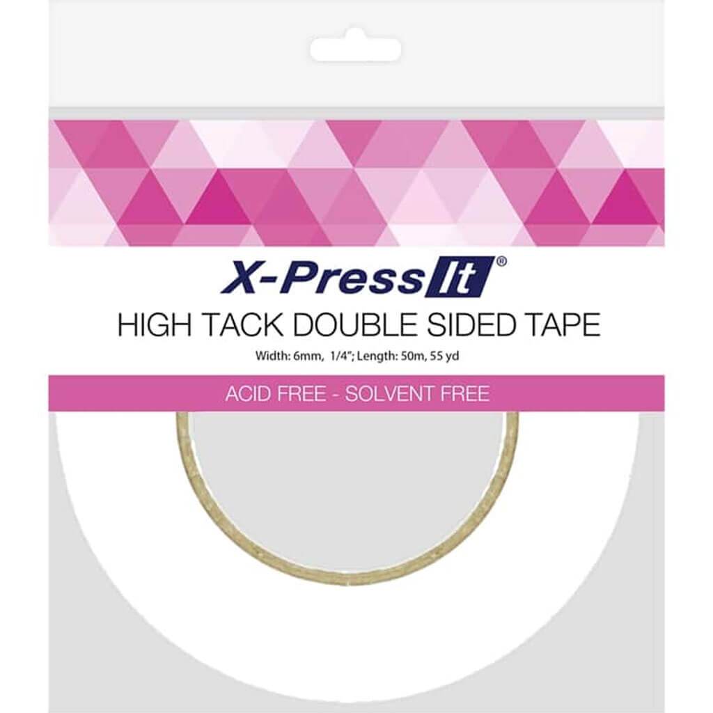 X-Press it High Tack Double Sided Tape 1/4 in. x 55 yd