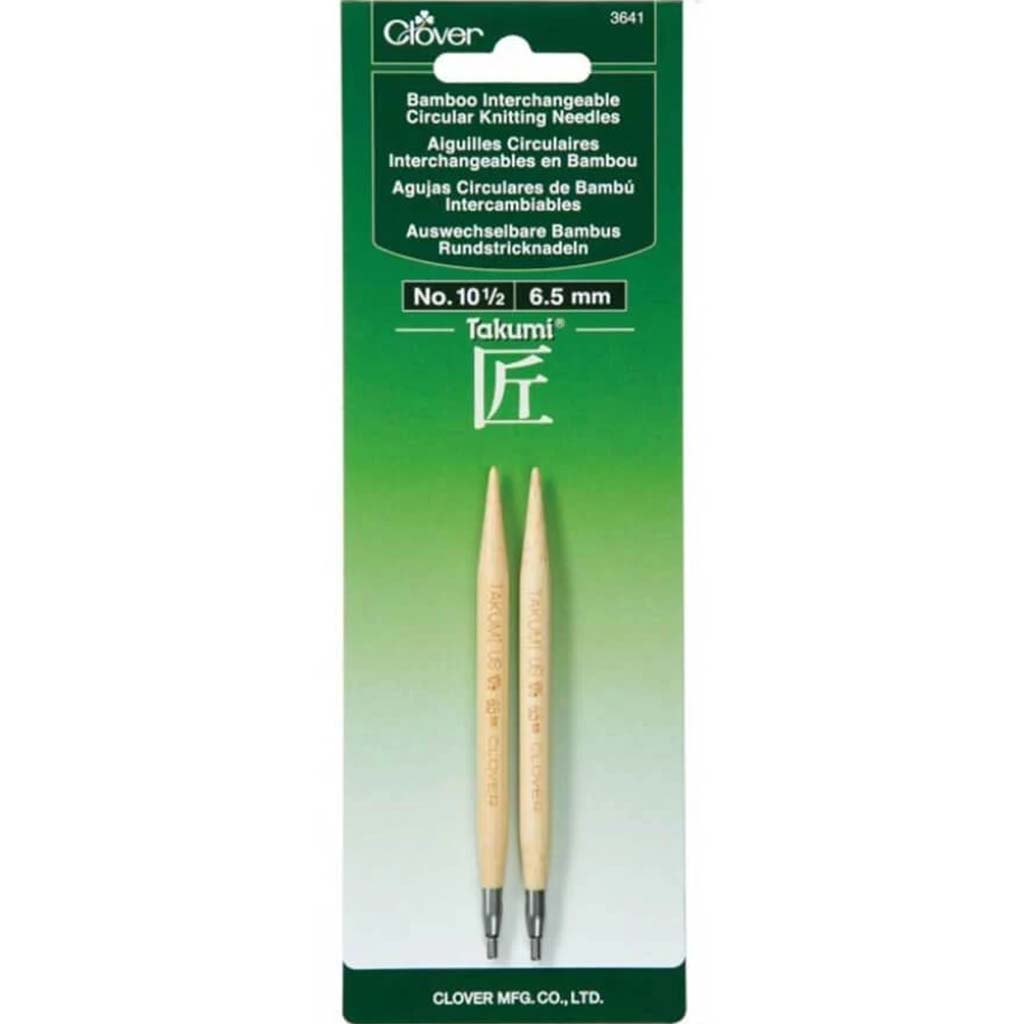 Interchangeable Circular Knitting Needles No. 10.5 