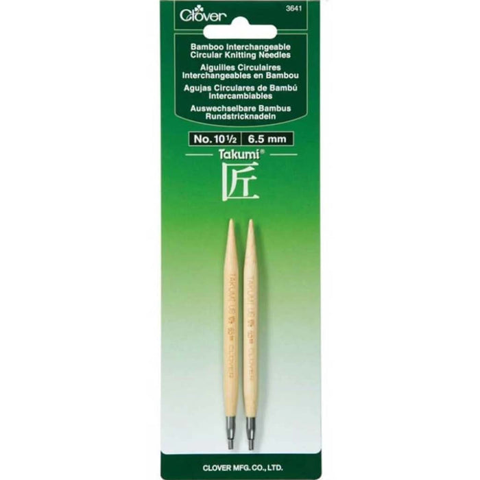 Interchangeable Circular Knitting Needles No. 10.5 