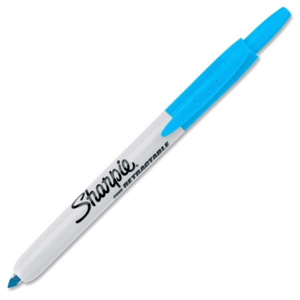 Sharpie Permanent Marker Fine Point Turquoise