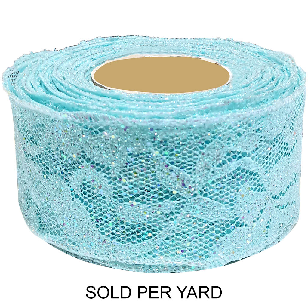 W Dantela 25yds Light Blue