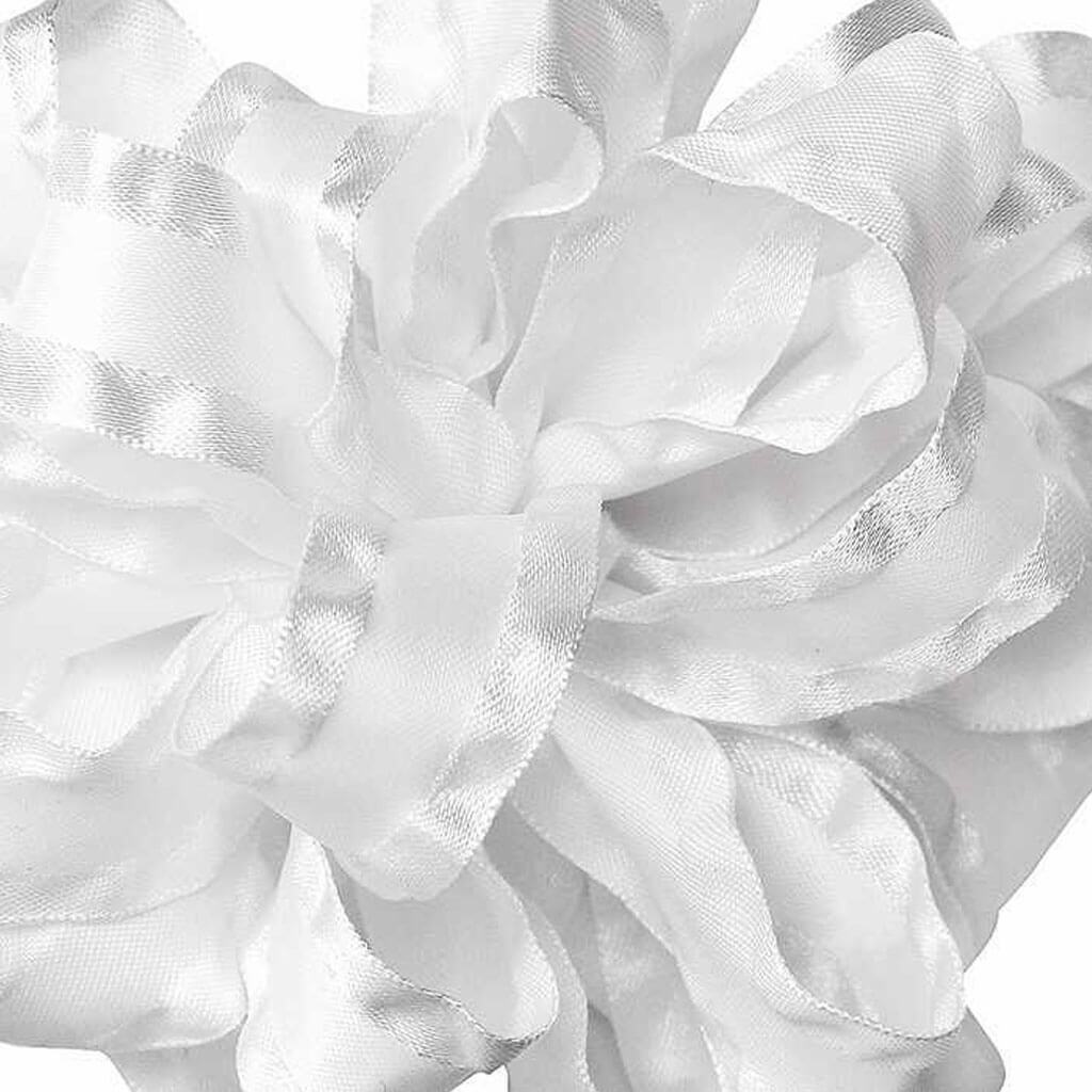 Vanessa 7/8in x 25yds White