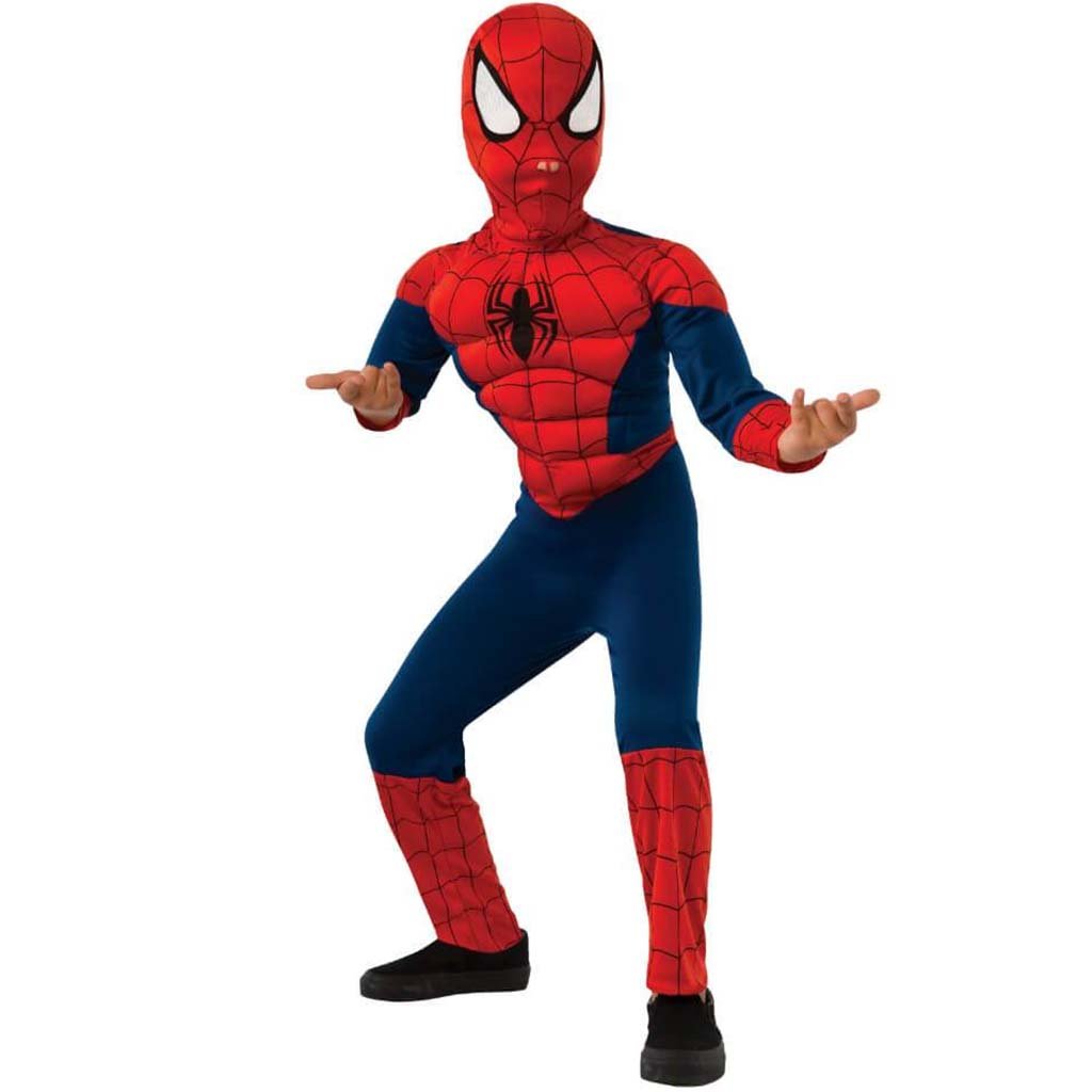 Ultimate Spider-Man Muscle Chest Deluxe Costume