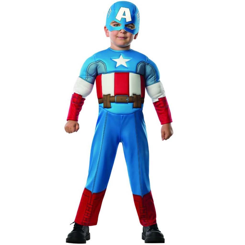 Captain America Deluxe Muscle Chest Costume