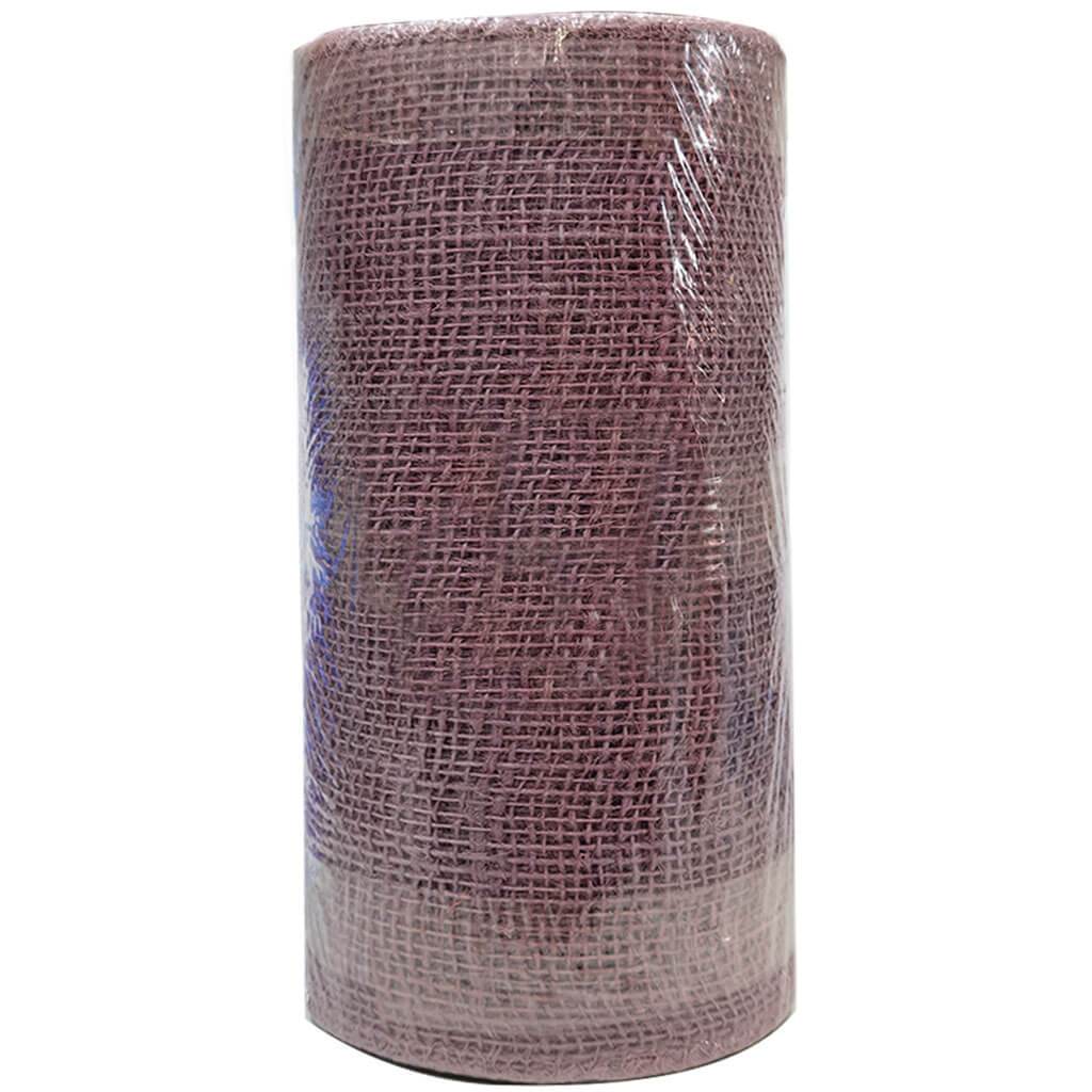 Burlap Jute Roll 9in x 10yd Colonial Rose