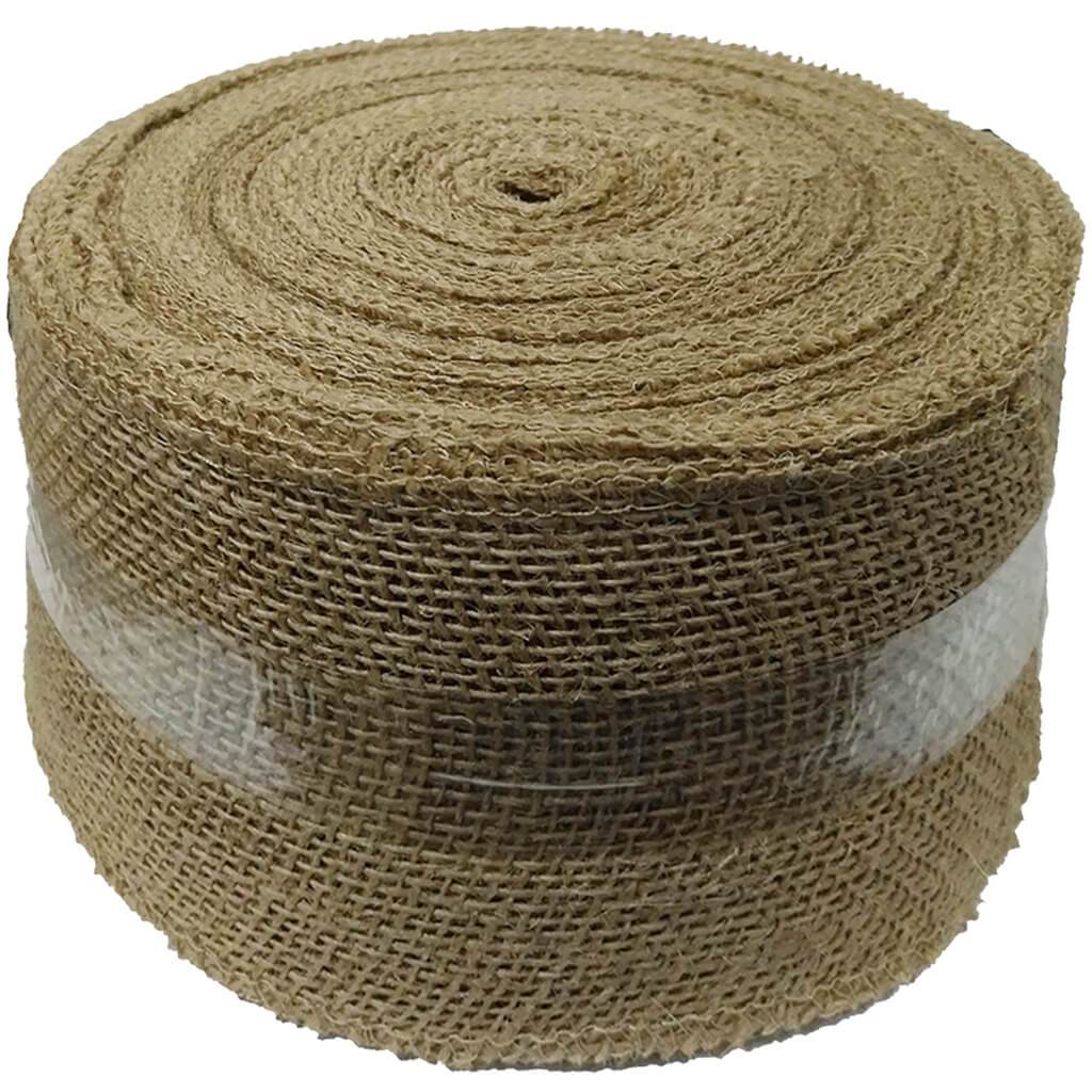 Burlap Jute Roll 4in x 50yd Natural