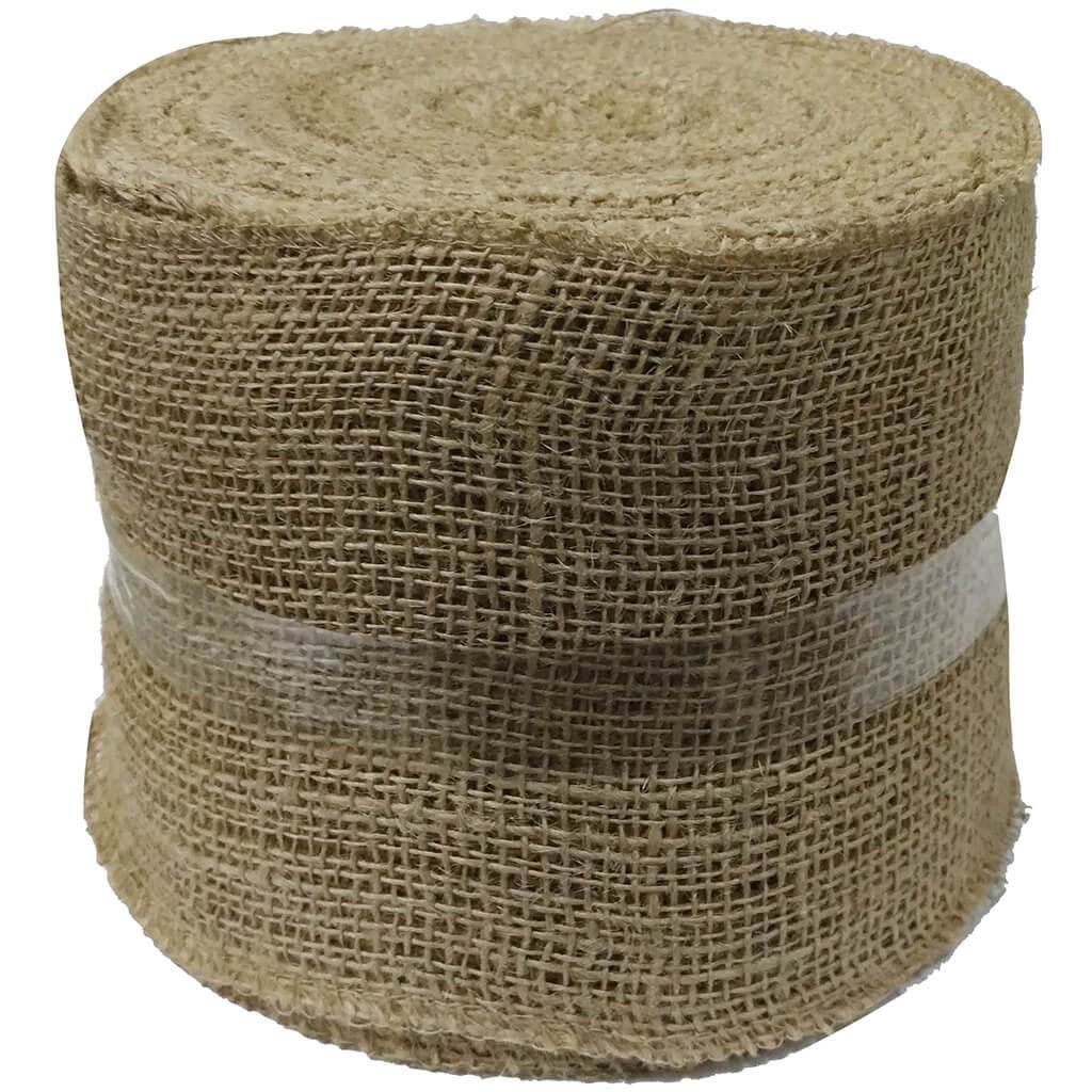 Burlap Jute Roll 6in x 50yd Natural