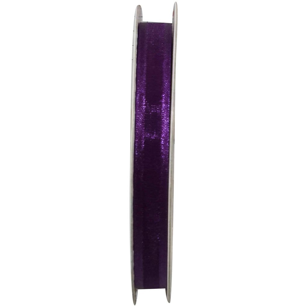 Satin Edge Sheer 3/8in x 25yd Aubergine