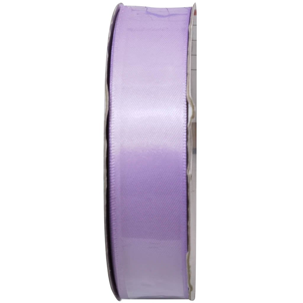 Double Face Satin 7/8in x 25yd Lavender