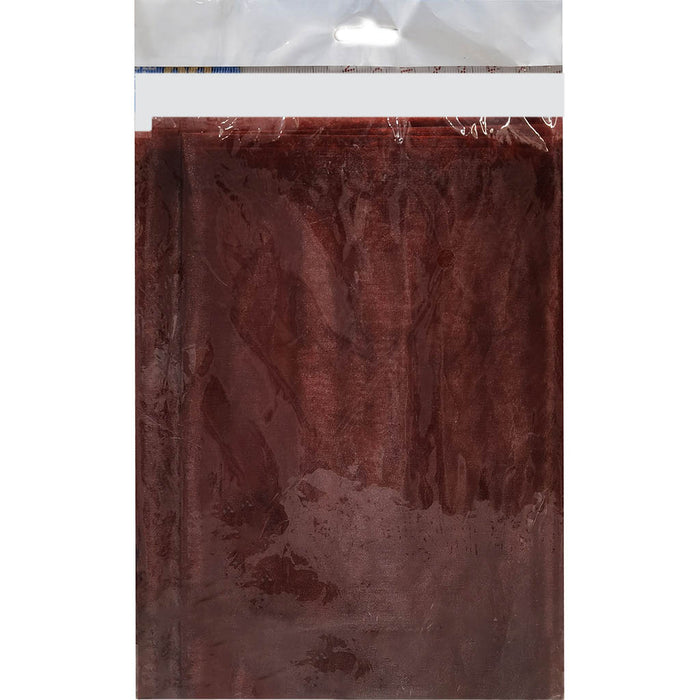Le Sheer Fabric 28in x 3yd Chocolate