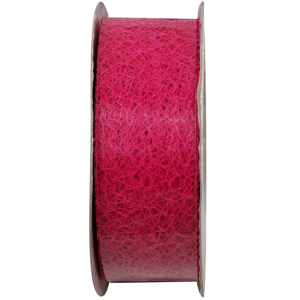 Cut Edge Mesh Net 1.5in x 20yd Fuchsia
