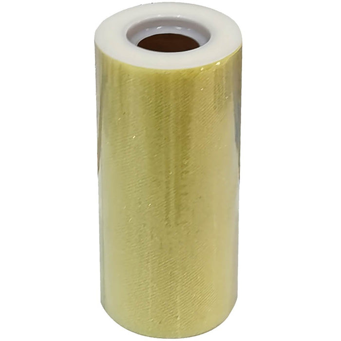 Glitter Tulle 6in x 25yd Yellow
