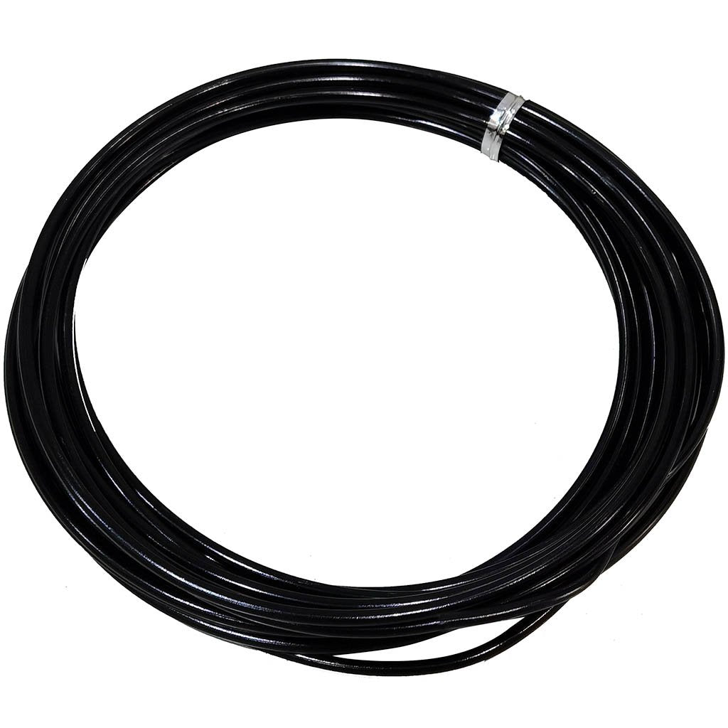 Aluminium Round Wire 3mm x 5.5yd Black