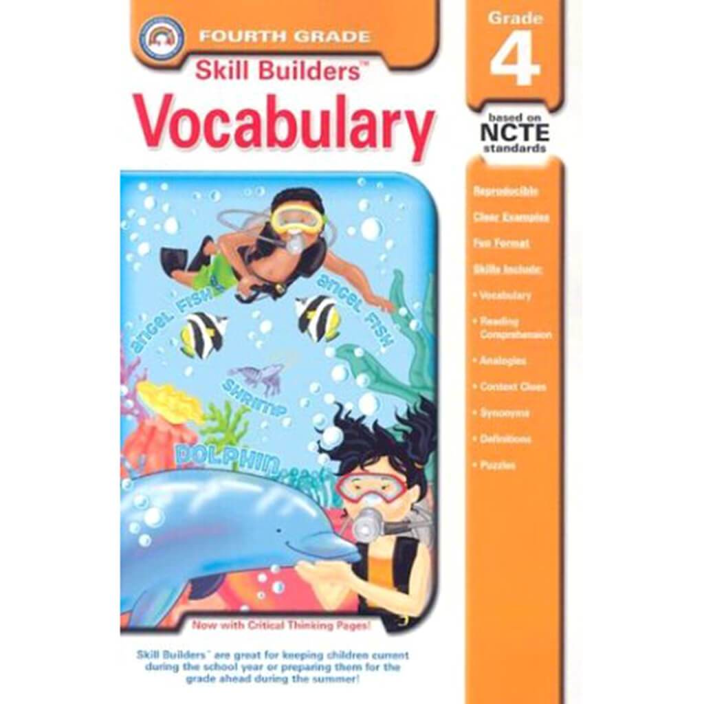 Bk Vocabulary Skill Build Grade 4