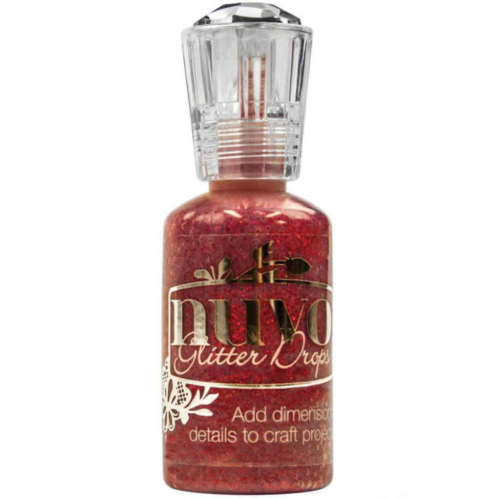 Nuvo Glitter Drops 1.1oz Ruby Slipper