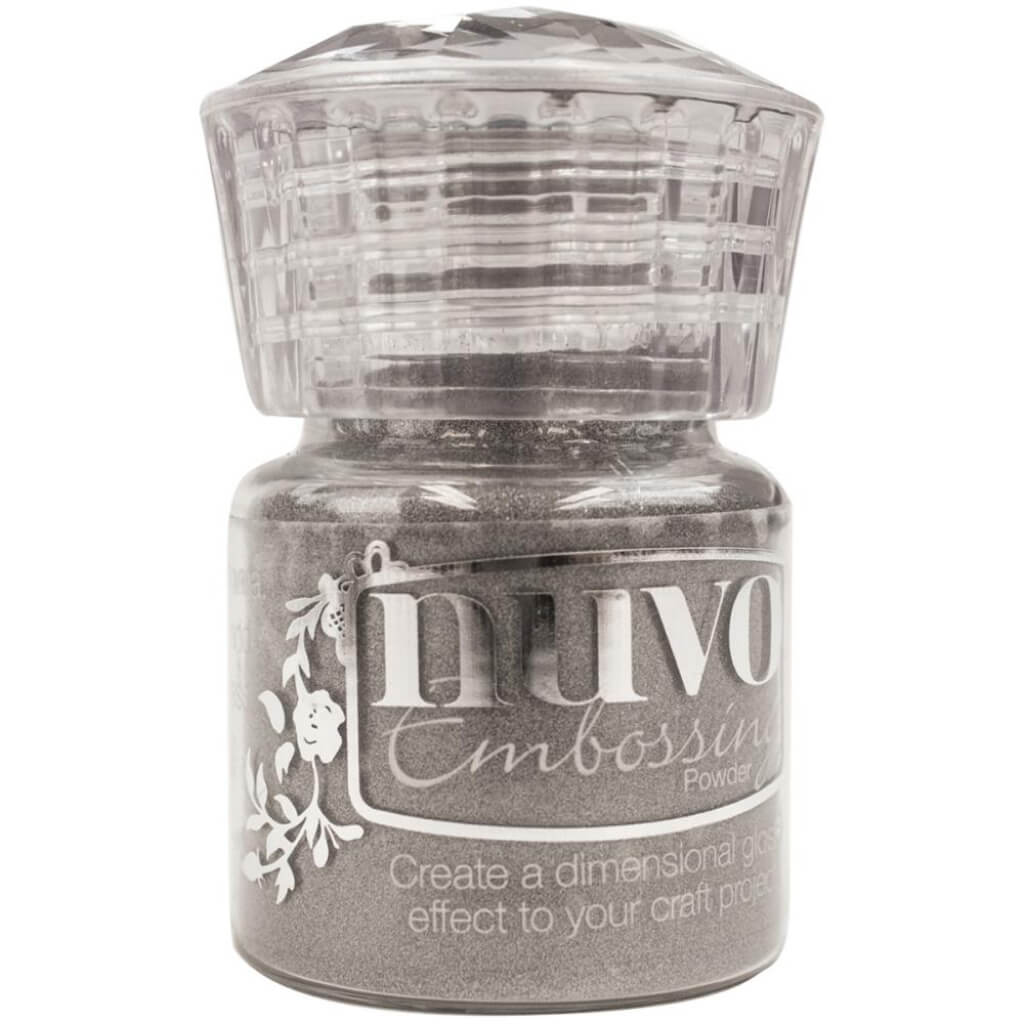 Nuvo Embossing Powder .74oz Classic Silver