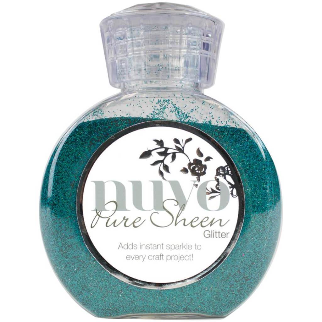 Nuvo Pure Sheen Glitter 3.38oz Turquoise