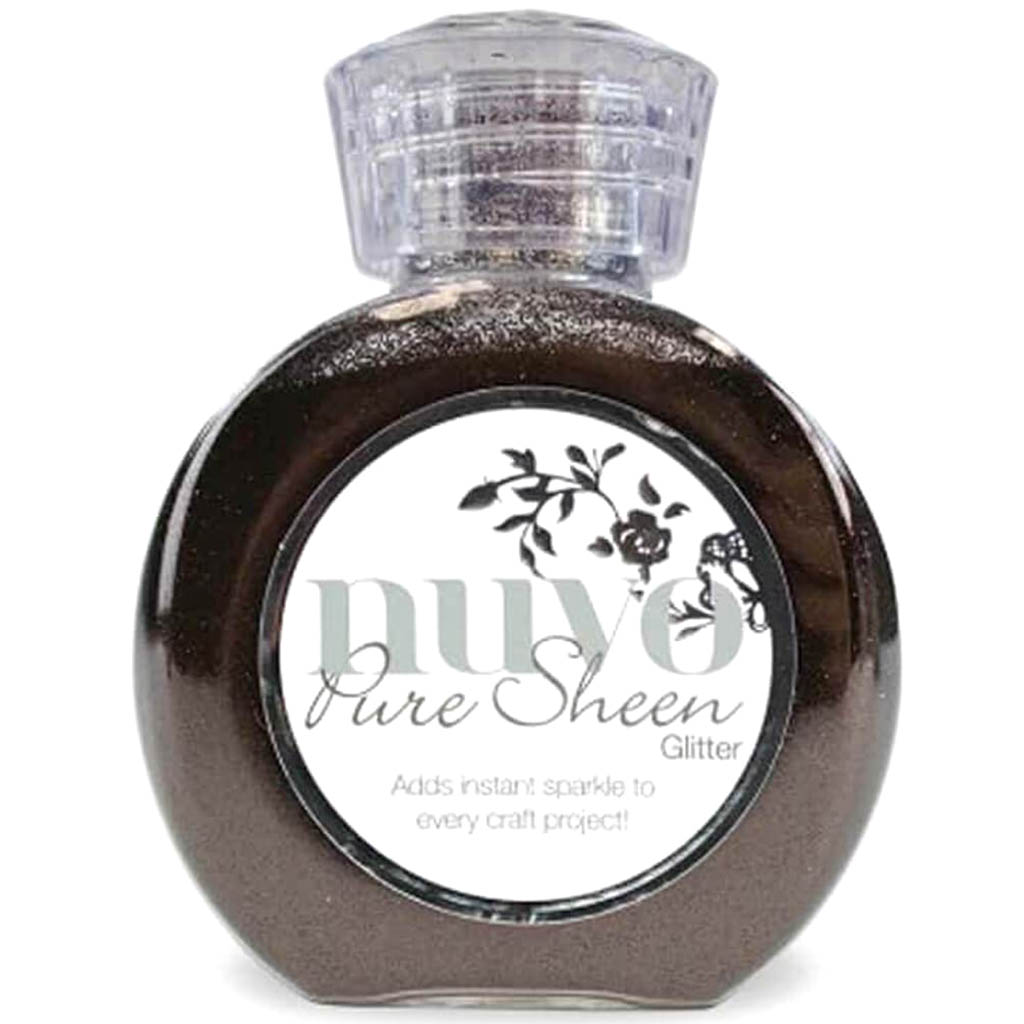 Nuvo Pure Sheen Glitter 3.38oz Chocolate