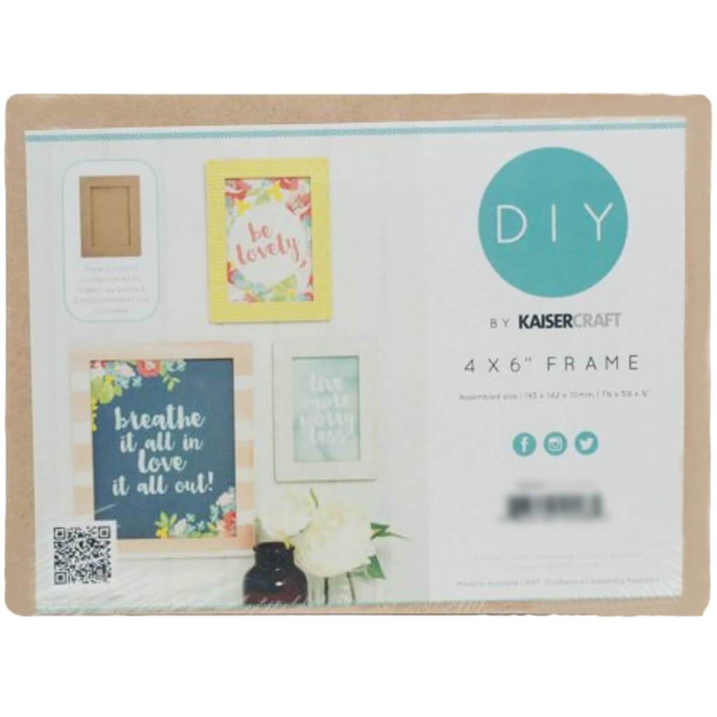 Beyond The Page MDF Frame 7.5in x 5.5in, 4in x 6in Opening