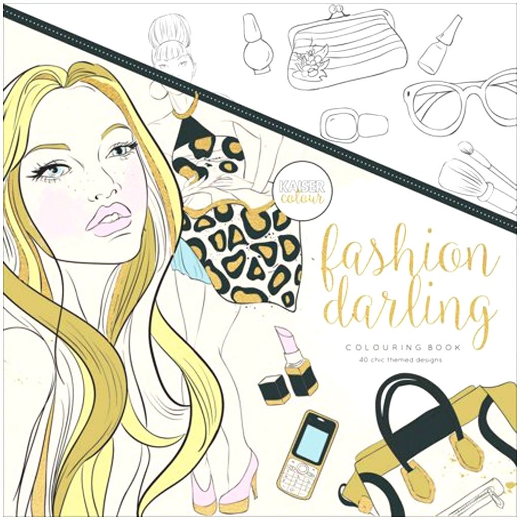 Kaiser Coloring Book Fashion Darling