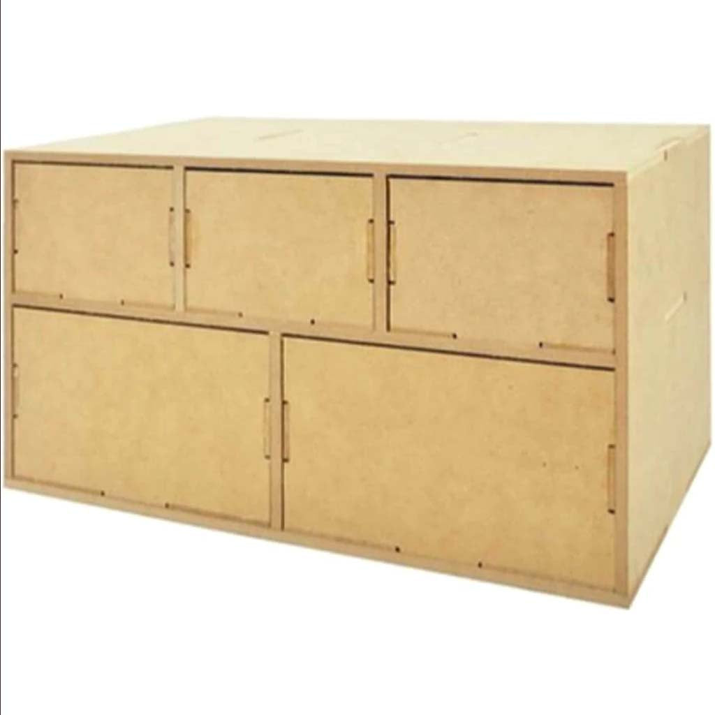 Beyond The Page MDF Captured Moments Storage 8.5in x 8.25in x 14.25in