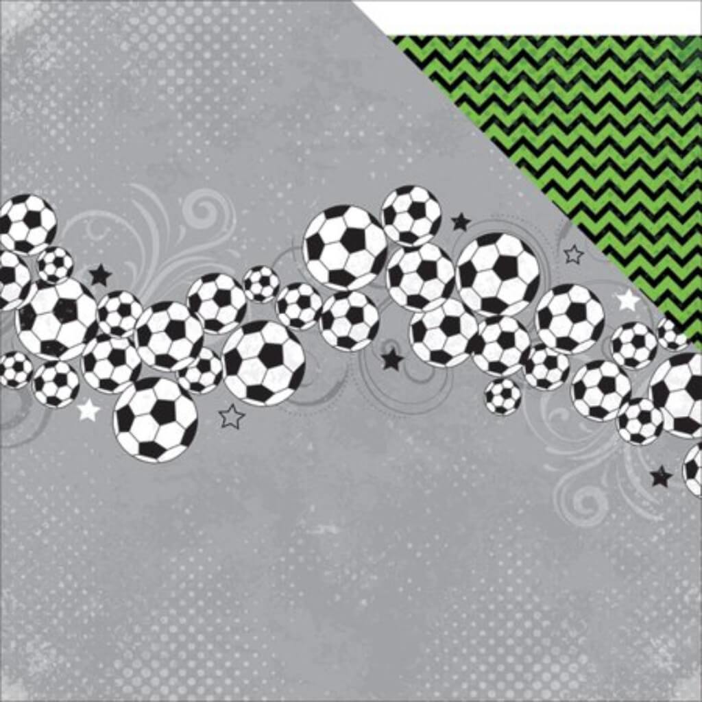 Soccer Star Double-Sided Cardstock 12in x 12in Got Game?