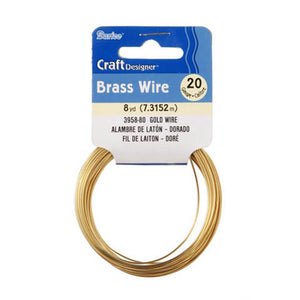 Craft Wire 20 Gauge Gold 8 yards