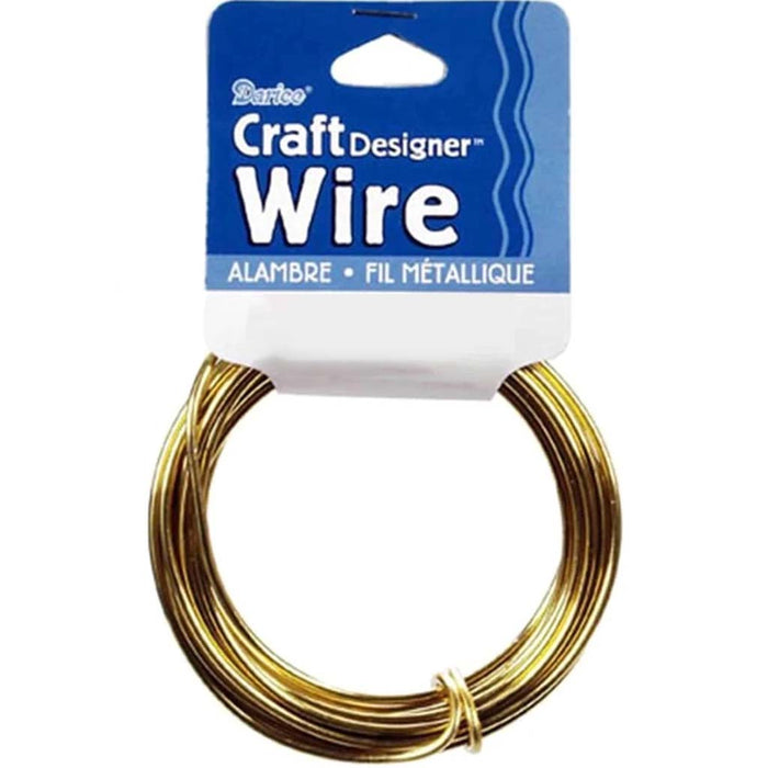 Craft Wire 16 Gauge Gold 7 feet 