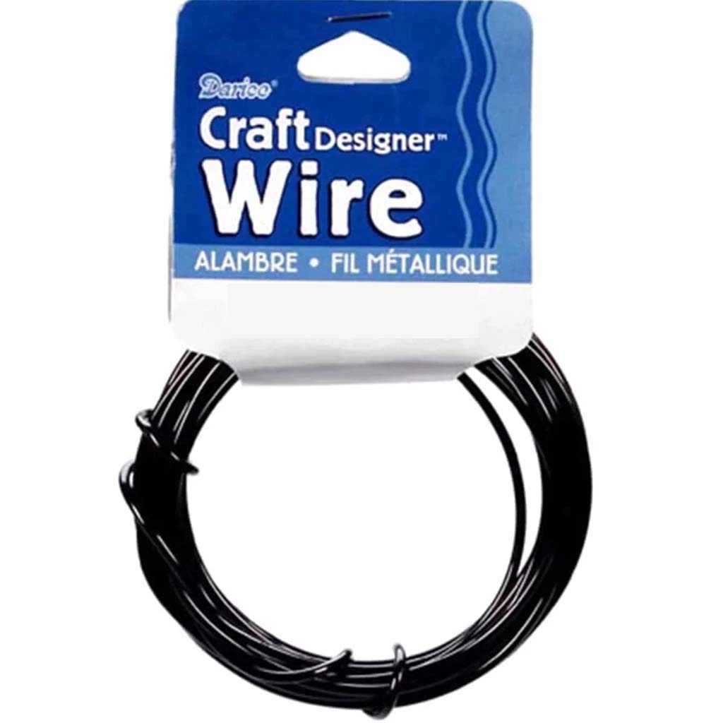 Craft Wire 16 Gauge Black 7 feet 