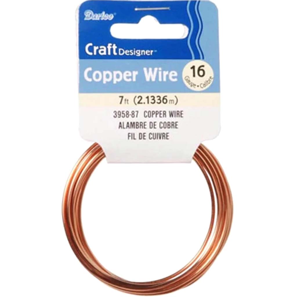 Craft Wire 16 Gauge Copper 7 feet 