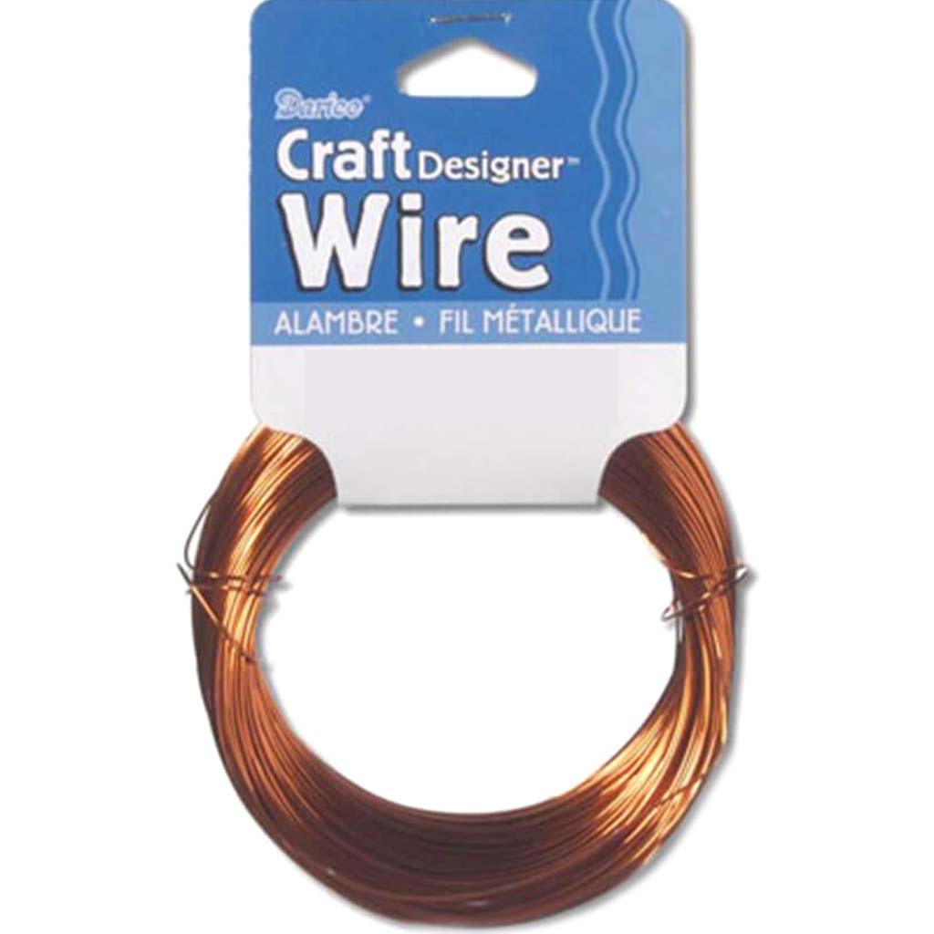 Craft Wire 26 Gauge Brown 30 yards 