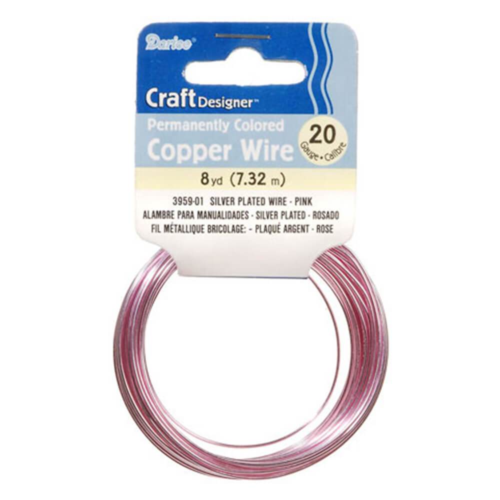 Craft Wire - Silver - 15 Metres - CleverPatch