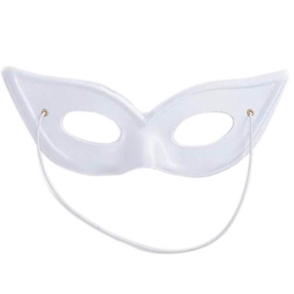 PVC Mask Matte White