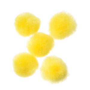 Acrylic Pom Poms 0.75in