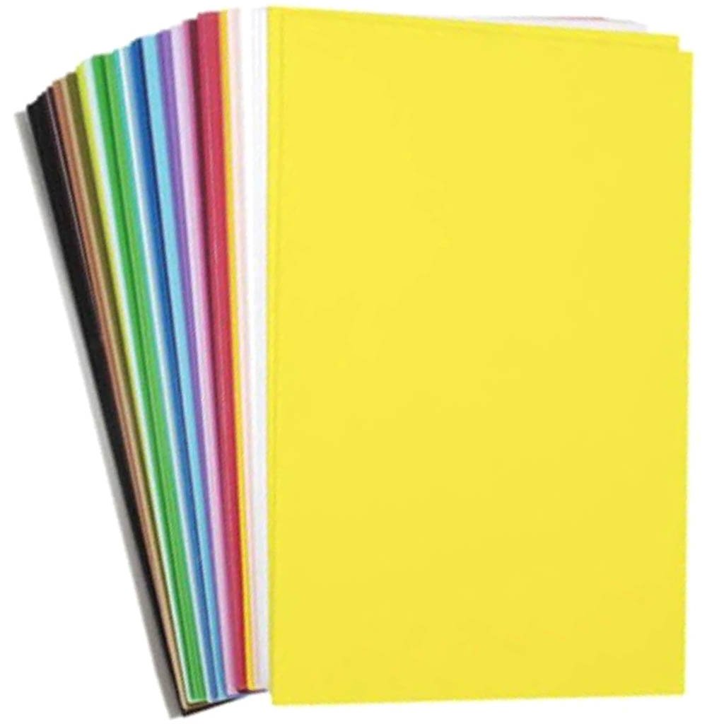 Foamies?® Sticky Back Sheets Assorted Colors 2mm 6 x 9 in 