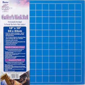 EVA Mat with Printed Grid 8mm thick 13 x 13 inches 