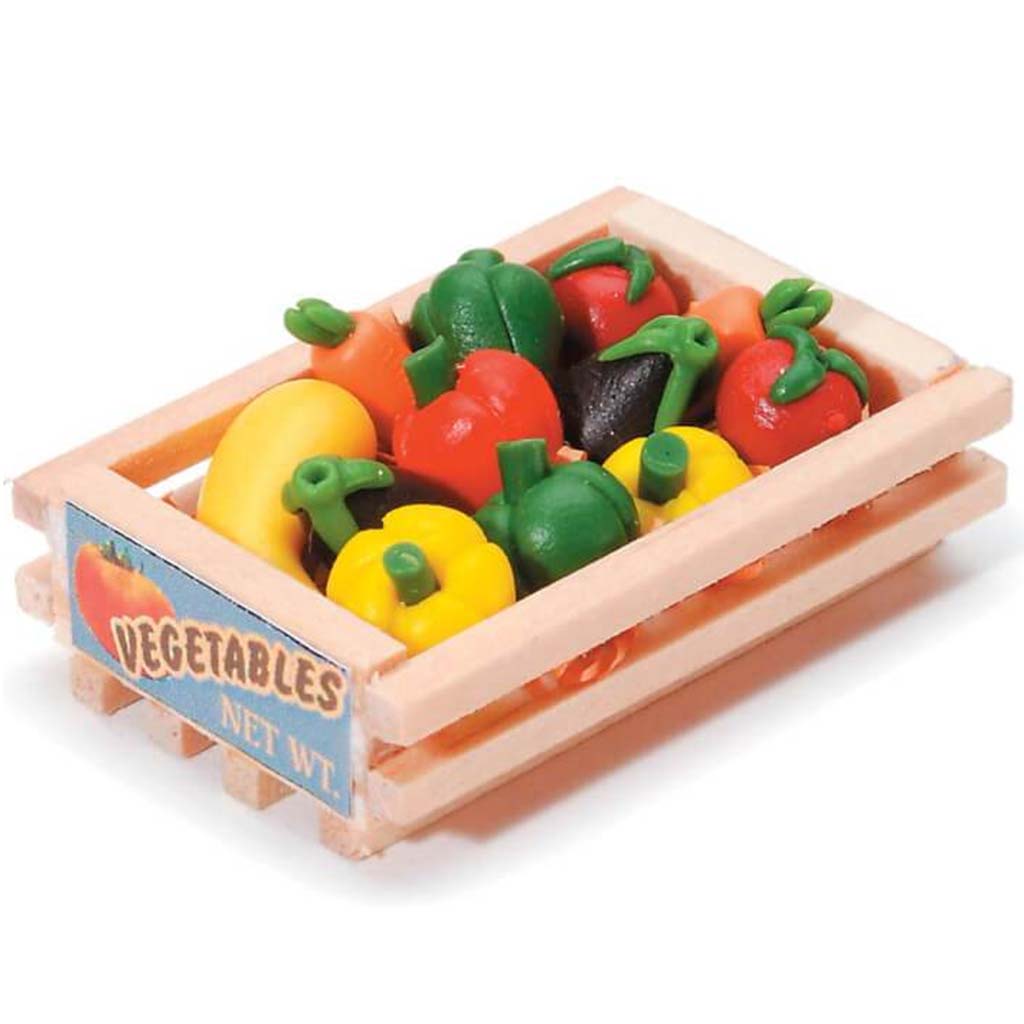 MINIATURE VEGTABLE CRATE 