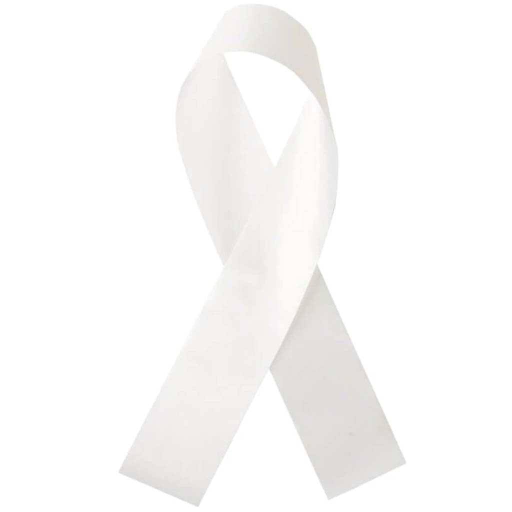 POLYSATIN RIBBON IVORY 25YD 2.5IN 