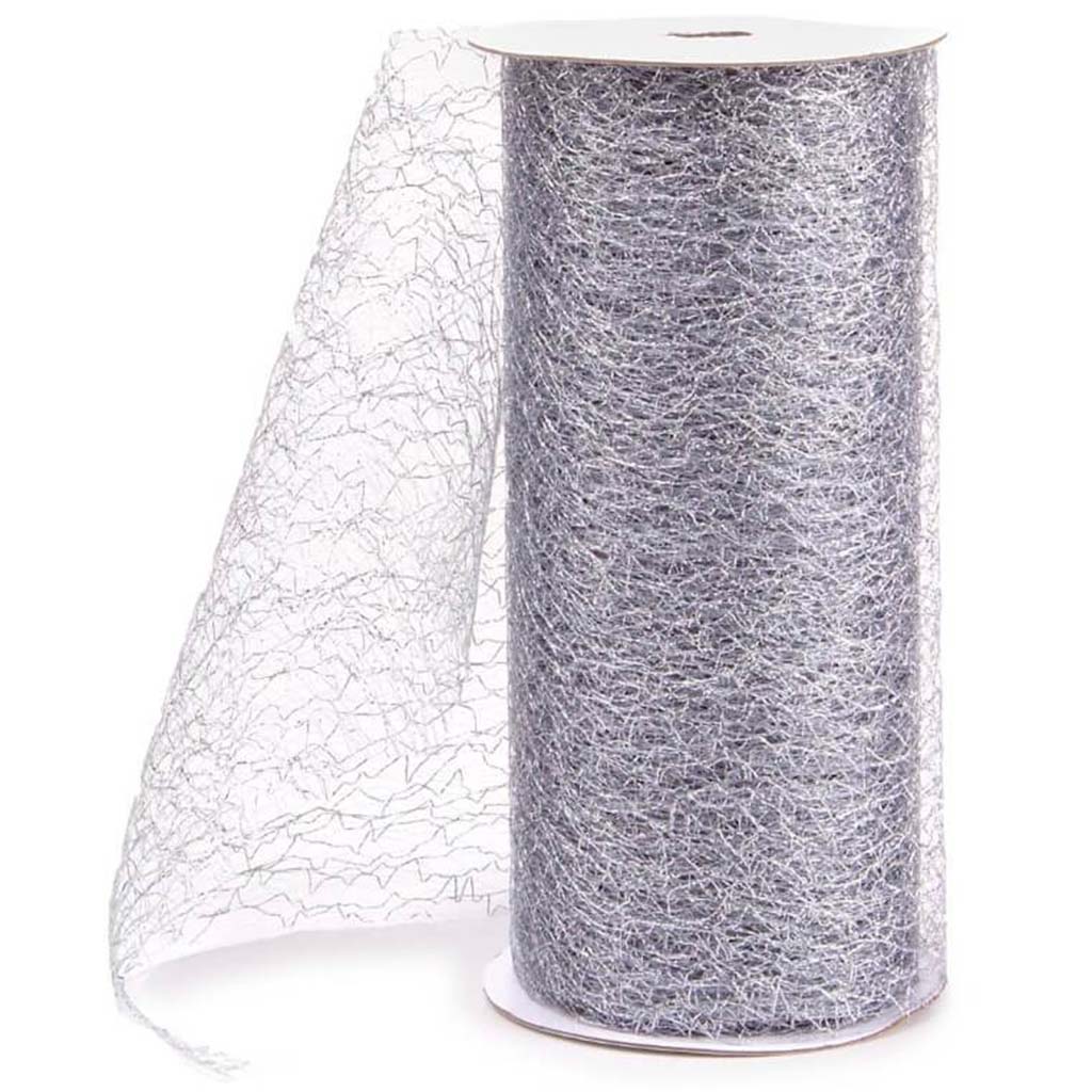 MET MESH SILVER 6INX8YD 