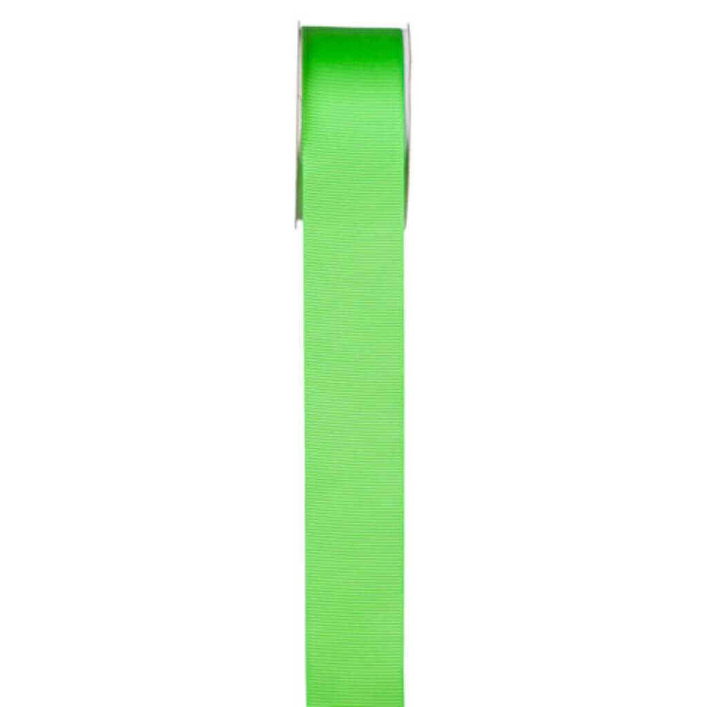 Offray 5/8 Emerald Grosgrain Ribbon - 18 ft