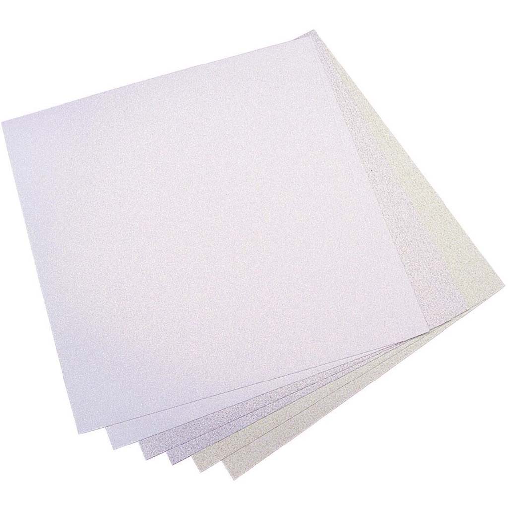 PAPER GLITTER PRINT ASST. 6PK 12IN 