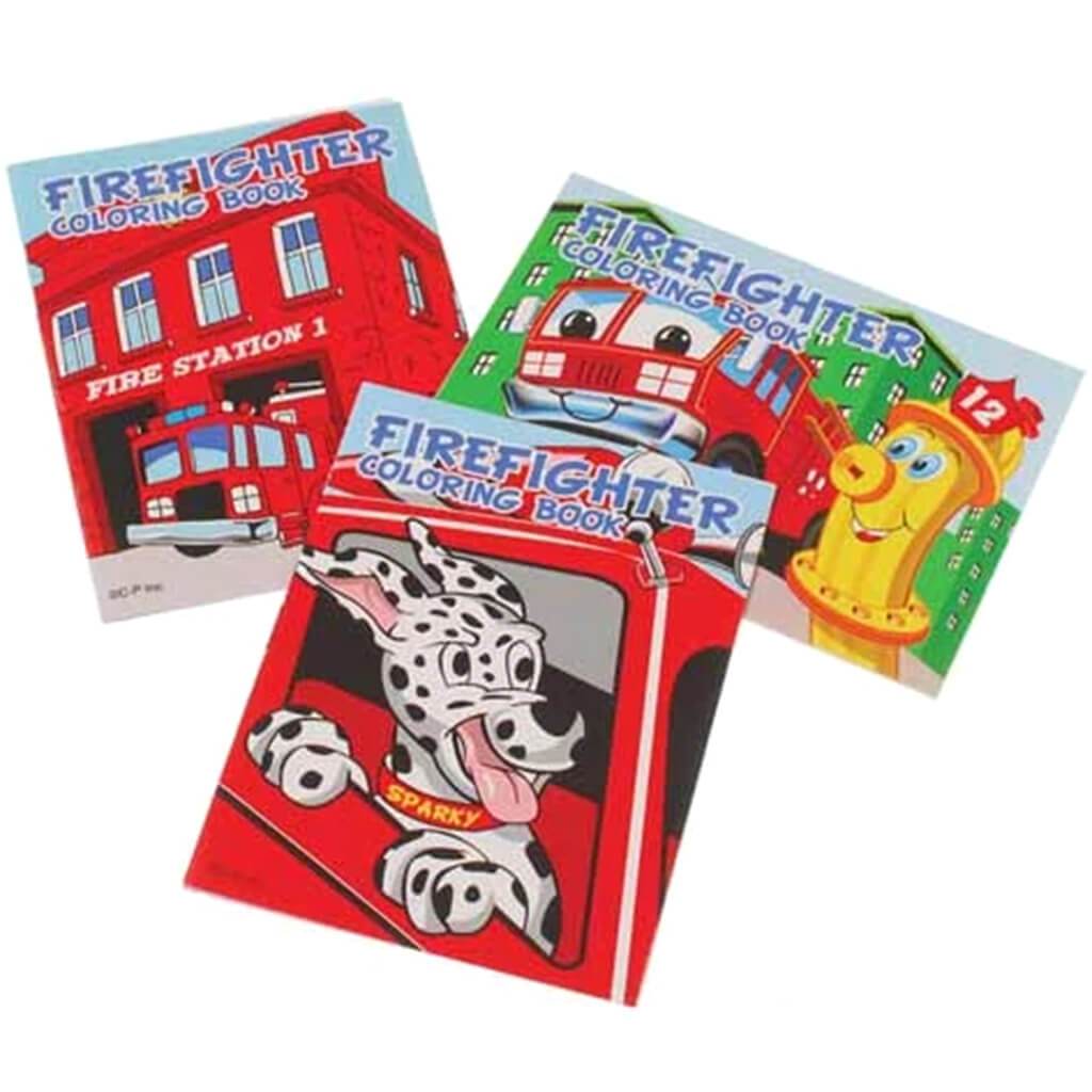 Firefighter Coloring Books