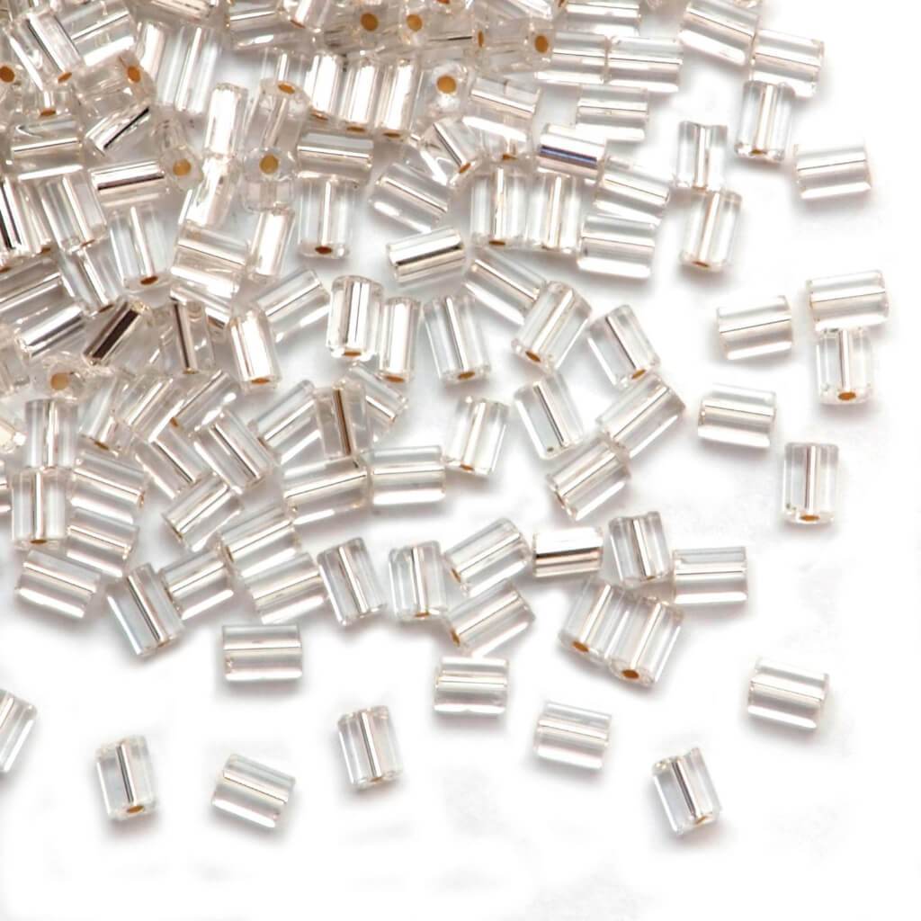 SEED BEAD SLVR LINE BEADLETTES 24G 
