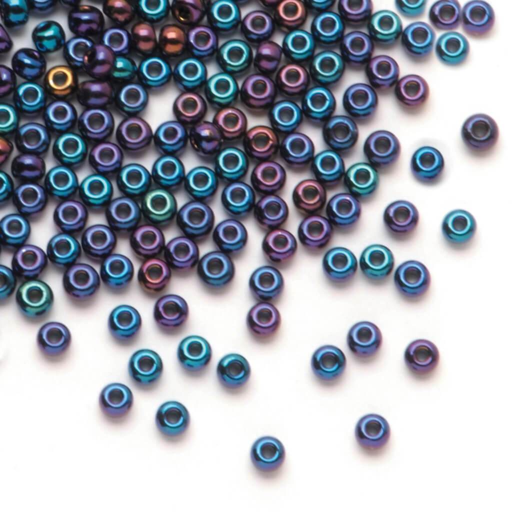 SEED BEAD BLUE IRIS 6.0 24G 