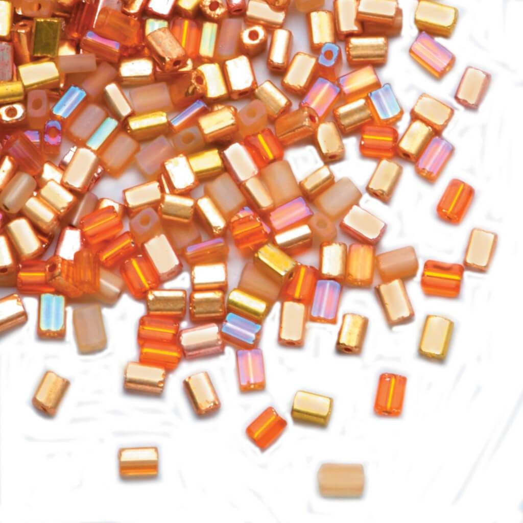 SEED BEAD TOPAZ MIX 24G 