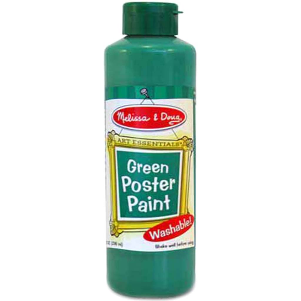 Green Poster Paint Washable 8oz