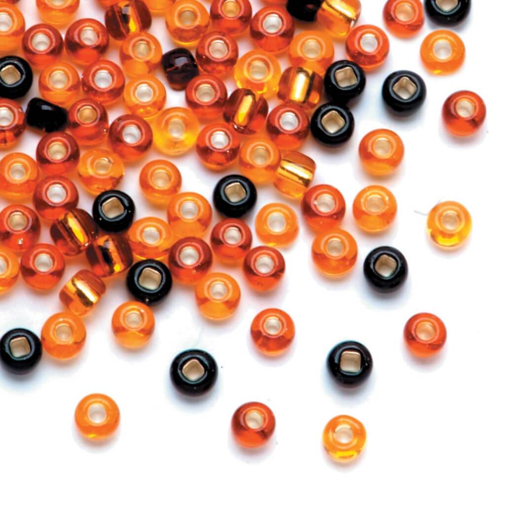 SEED BEAD IMPERIAL TOPAZ MIX 22G 