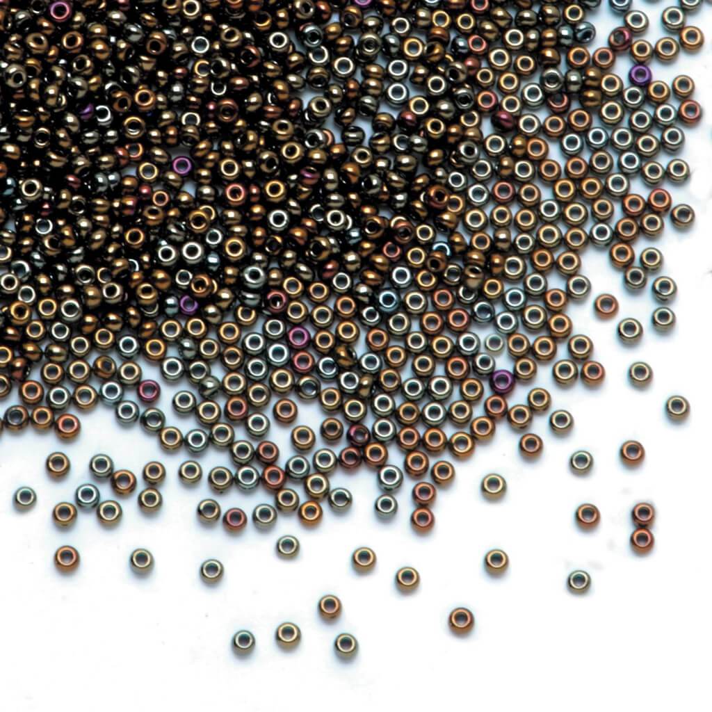SEED BEAD PORCUPINE BROWN 10/0 24G 