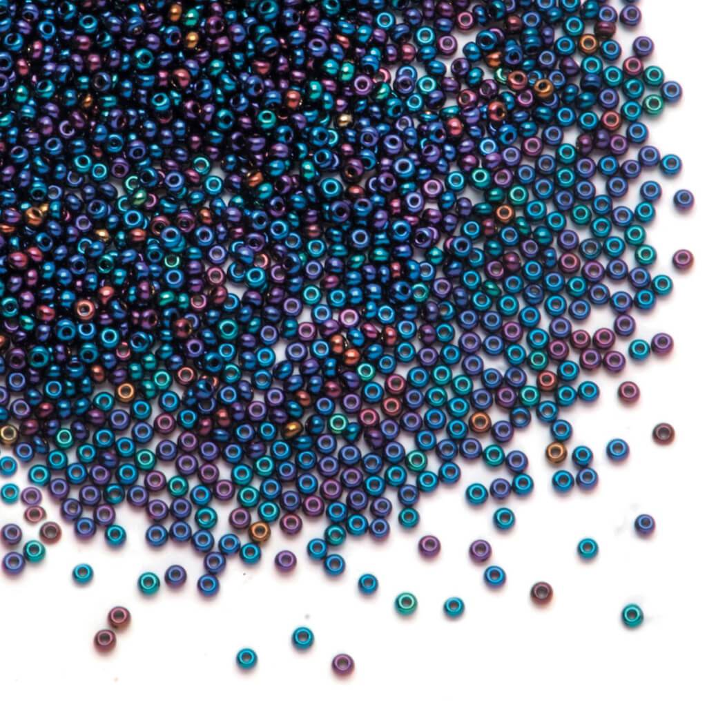 SEED BEAD MIDNIGHT 10/0 24G 